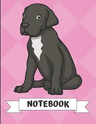 It's an anime thing you probably wouldn't understand: Notebook Gray White Great Dane Puppy Dog Cartoon On A Pink Diamond Background Book Is Filled With Lined Journal Paper For Notes And Creating Writing Publishing Jessica H Mavenport 9781701603714 Amazon Com Books