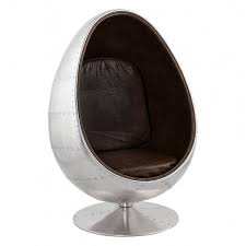 Designer drehsessel leder / leder stoffsessel im vintage oder lagom style mobelloft. Design Drehsessel Ovalo Aluminium Und Braun