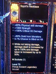 Primal Squirts Questions Re Roll Diablo3