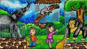 Cara mewarnai gradasi langit, cara mewarnai langit, cara mudah mewarnai langit dengan crayon, mewarnai langit cara mudah menggambar pemandangan malam dan siluet dengan crayon dan cara gradasi warnanya. Cara Menggambar Dan Mewarnai Tema Pemandangan Kebun Binatang Gajah Koala Gorila Dengan Gradasi Youtube