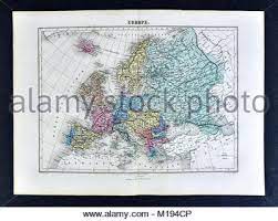 Você está procurando o mapa belgica da parede ou o mapa da parede? 1877 Migeon Mapa Europa Francia Alemania Italia Espana Rusia Austria Portugal Reino Unido Holanda Belgica Suiza Fotografia De Stock Alamy