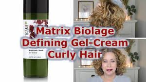 Matrix pros reach for these pro products day in and day out for their curly hair clients, and now they're revealing their secrets to all! Matrix Biolage Defining Gel Cream Curly Hair Review Youtube