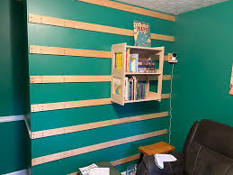 They can be removed, rearranged, and. Finished My First Cabinet For The French Cleat Wall In The Baby Room Edge Banded Plywood Bookshelf Woodworking
