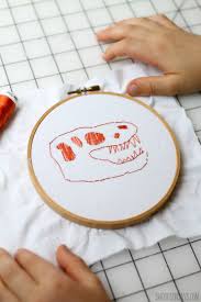 The smaller the letters, the more difficult it will be to embroider around tight curves and angles. 10 Free Simple Embroidery Patterns For Kids Swoodson Says