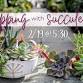 Sipping with Succulents