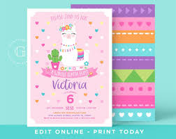 Llama lovin' by the ton, this llama fiesta birthday party by sharon rodriguez out of new york, is an adorable one! Llama Invitation Llama Cactus Invitation Llama Birthday Party Llama Party Supplies Llama Birthday Fiesta Alpaca Instant Download Convite De Aniversario Convite Aniversario