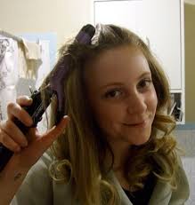 The back of your hair; Home Salon 4 Different Ways To Curl Your Hair Bellatory