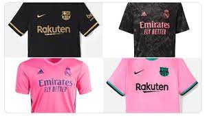 Create jersey with the font fc barcelona 2020/21. Twinned By Design Concept Adidas Real Madrid 20 21 Vs Nike Fc Barcelona 20 21 Kits Footy Headlines