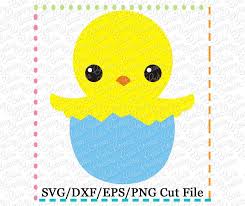Download Easter Chick In Egg Cutting File Svg Dxf Eps Creative Appliques
