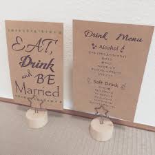 igで見つけた おしゃれでオリジナリティ溢れるドリンクメニュー13選 海外挙式のことならbride s dictionary ドリンクメニュー メニュー ドリンクメニュー表