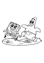 Maybe you would like to learn more about one of these? Raskraska Gubka Bob Kvadratnye Shtany Patrik Star I Gubka Bob Luchshie Druzya Mirchild