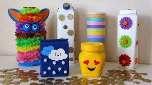 Mandallar ile sallanan sandalye yapımı. Gereksiz Esyalardan Kumbara Fikirleri 8 Farkli Kendin Yap Geri Donusum Kumbara Diy Money Bank Youtube