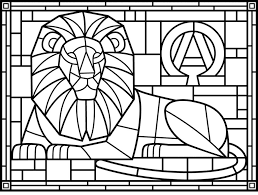 Stained Glass Coloring Pages For Adults Best Coloring Pages For Kids Medieval Stained Glass Coloring Books Angel Coloring Pages