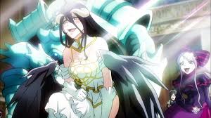 Black haired female anime character illustration, overlord, albedo (overlord). Albedo Overlord Hd Wallpapers Backgrounds