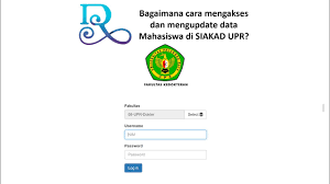 Log in untuk memulai sesi. Bagaimana Mengakses Dan Mengupdate Data Diri Mahasiswa Di Siakad Upr 2020 Youtube