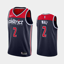 We have the official nba jerseys from nike and fanatics authentic in all the sizes, colors, and styles you need. John Wall 2 Washington Wizards Men S Navy Statement Edition Jersey Sports Mem Cards Fan Shop Basketball Nba Romeinformation It
