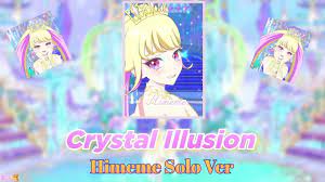 Crystal Illusion | Himeme Solo Ver | FULL ROM LYRICS - YouTube