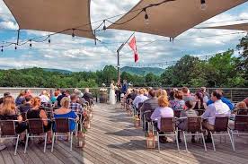 Brewery Wedding In Asheville Nc In 2020 Asheville Wedding Venue Rooftop Wedding Venue Downtown Wedding Venues
