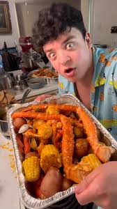 Seafood boil 🦐🦀 #reels #food #comedy #DanielMccoin