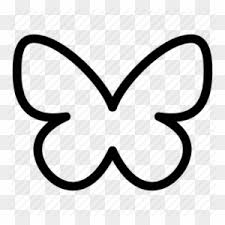 Use the butterfly template to make mobiles, ornaments, wind chimes, garlands, and so much more. Drawing Clipart Black And White Best Photos Butterfly Butterfly Outline Vector Free Transparent Png Clipart Images Download