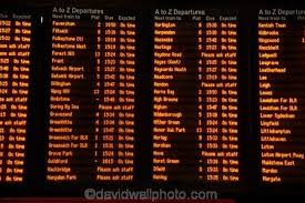 Train Timetable London Bridge Station London England United Kingdom Train Timetable London Bridge London