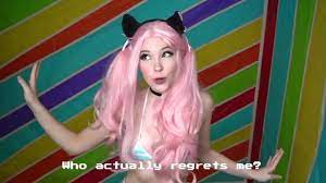 Slutty lil Belle Delphine has me jerking.