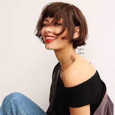 Coiffure femme 50 ans avec frange. 1001 Variantes Du Carre Court Femme Pour Un Look Tendance