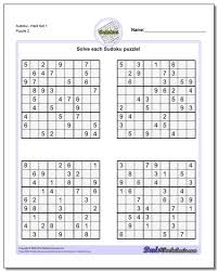 Here are two puzzles using materials you may have already laying around; Sudoku Tips Hard Hard Sudoku Puzzles