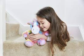 Warmies Rainbow Unicorn Microwavable Cozy Plush Soft Toy Soft Toy Little Boy And Girl Plush