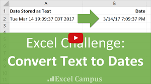 convert text to dates with flash fill data cleansing