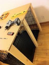 Two Kitties One Pittie 1 15 12 1 22 12 Dog Crate Table Dog Crate Cover Diy Dog Crate