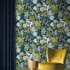 Shop furniture, home décor, cookware & more! Flower Wallpaper Fresh Elegant Designs Graham Brown