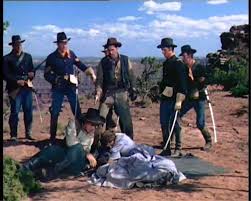 Van johnson, joanne dru, richard boone and others. The Siege At Red River