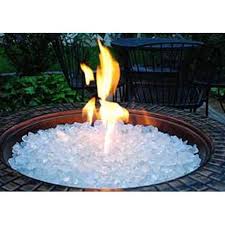 Using the planter as a base, cut the grating and attach it to the top before adding the coffee tin and glass box. 10 Pounds Of Clear Ice Fire Pit Fire Glass Az Glass Fire Pit Gas Fire Pits Outdoor Fire Pit Glass Rocks