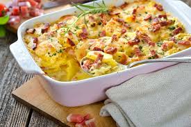 Pommes De Terre A La Boulangere Mamie Jeanne Gratin Pomme De Terre Pomme De Terre Lardon Gratin De Pommes