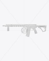 Download Rifle Ddm4 V7 Mockup In Object Mockups On Yellow Images Object Mockups