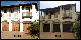 Stucco siding is a unique way to clad a home. Pin By Maverick Painting On San Diego Exterior Painting Stucco House Exterior Stucco Homes House Painting Cost