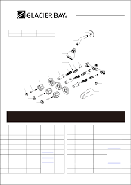 Price pfister shown in this. Https Www Manualshelf Com Manual Glacier Bay 834x 0001 Replacement Part List English Html