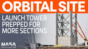 Tuesday in boca chica in southern texas. Orbital Launch Site Tower Rises And Sn16 Nosecone Mated Spacex Boca Chica Youtube