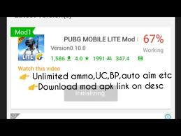 100% working on 6,111 devices, voted by 511, developed by tencent games. Pubg Mobile Lite Mod Apk Download Youtube