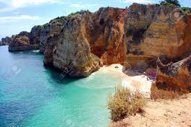 Hier noch ein absoluter geheimtipp: Klippen Am Strand Dona Ana Algarve Kuste In Portugal Lizenzfreie Fotos Bilder Und Stock Fotografie Image 10456889