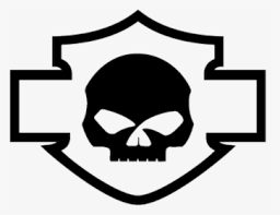 Maybe you would like to learn more about one of these? Sticker Harley Davidson Logo Silhouette Skull Logo Harley Davidson Polos Hd Png Download Kindpng