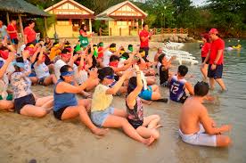 Tunnel relays keep everyone actively involved. Bavi Ortigas Goes All Hands For Their Summer Outing
