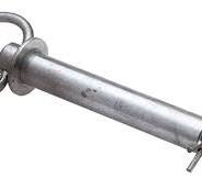Buyers Products 66100 Hitch Pin, 1/2 X 4-1/4 Inch, With Included Cotter  Pin, Truck And Trailer Hitch And Towing Accessories