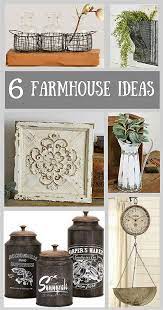 5 out of 5 stars. Farmhouse Decor Ideas For Your Rustic Home Distressed Tin Farmhouse Wall Art Galvanized Tin Wall Planter Wire Basket Vintage Canisters Farmhouse Kitchen
