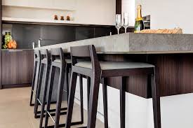 Lavish Family Residence Perth Blends Aesthetics Smart Kitchen Island Bar Stools Hooked Hou Stools For Kitchen Island Modern Kitchen Bar Contemporary Bar Stools