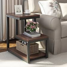 Armenta End Table In 2020 Chair Side Table Rustic End Tables Modern End Tables