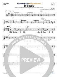 Endlessly Lead Sheet Piano Vocal New Life Worship