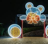 Customized Products LED 3D motif light Christmas decorative light - US