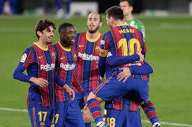 Ada beberapa pemain yang merupakan pinjaman dari. Laporan Pertandingan Real Betis Vs Barcelona Goal Com